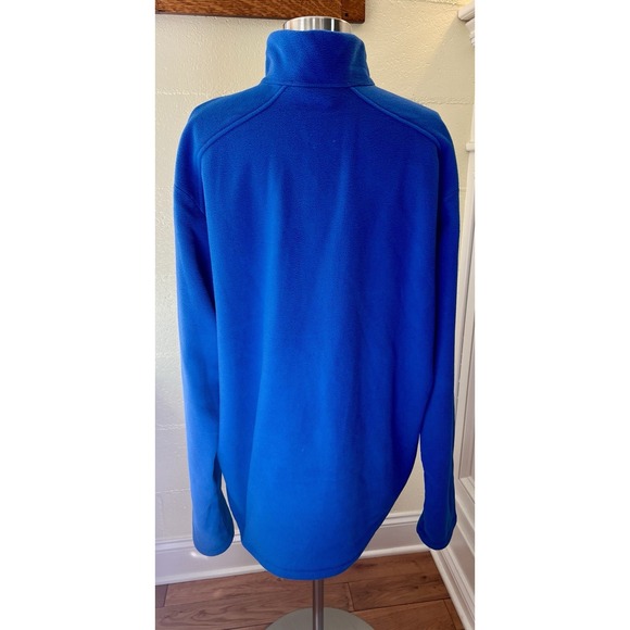 HELLY HANSEN POLARTEC Men's Fleece Jumper Size 2XL 1/4 Zip Blue Pullover - Picture 4 of 7